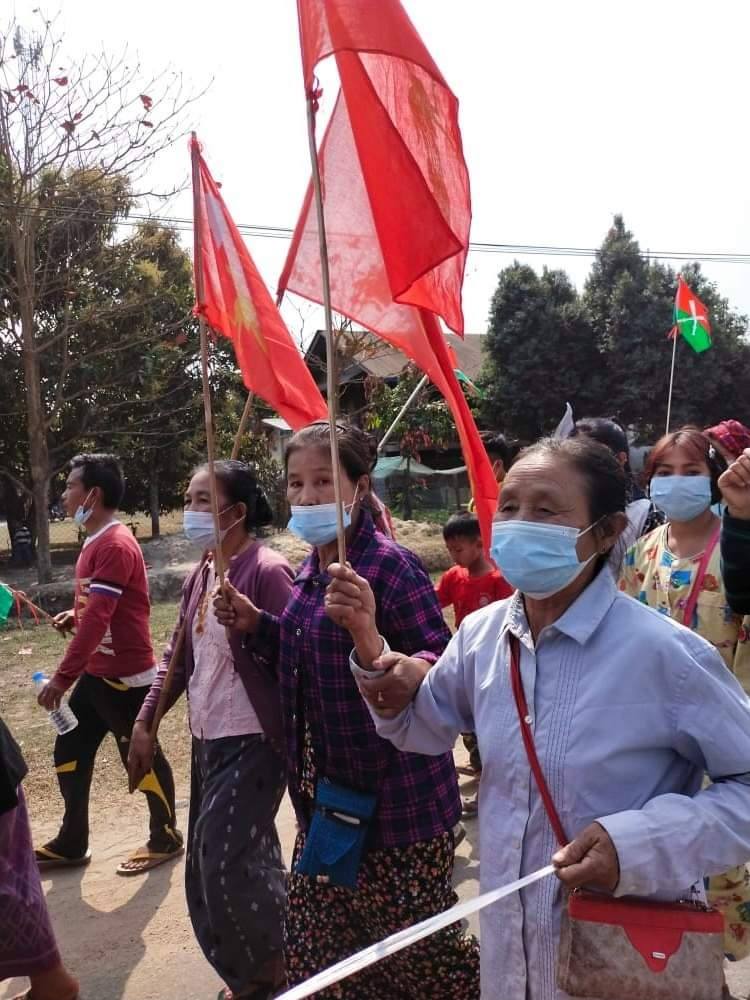 မိုးမောက်မြို့စစ်အာဏာရှင်ဆန့်ကျင်ရေးသပိတ်