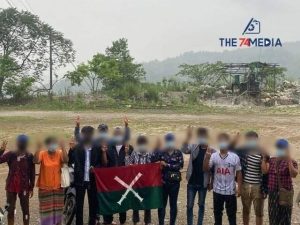 ဖားကန့် ဆိုင်းတောင်လူငယ်များ၏ မိုးထဲလေထဲ အောင်မြင်စွာပြုလုပ်ခဲ့သည့် ဆိုင်ကယ်သပိတ်