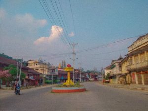 ဧပြီလ ၁၅ ရက်​နေ့၊ သင်္ကြန်အကြတ်‌နေ့ မိုးကုတ်မြို့၏ ပုံရိပ်အချို့ 