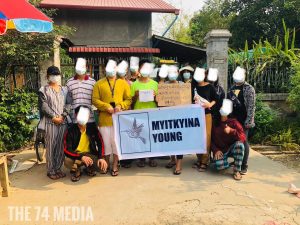 စစ်ရှောင်မိဘပြည်သူများနှင့်ခက်ခဲသောမိသားစုများကိုကူညီရန် Myitkyina Young အဖွဲ့က ရန်ပုံငွေရှာ