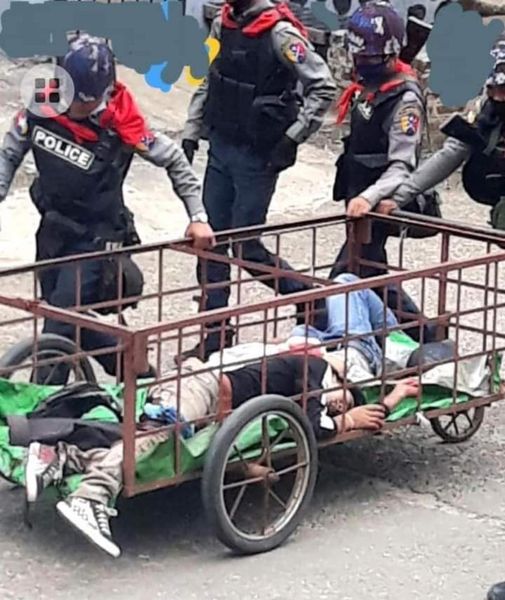 မိုးကုတ်တွင် စစ်ကောင်စီတပ်ဖွဲ့ဝင်များ၏ ပစ်ခတ်မှုကြောင့် အပြစ်မဲ့ပြည်သူအချို့ ကျဆုံ