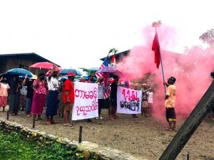ဖားကန့်မြို့နယ် တာမခန်မြို့သစ်၏ စစ်အာဏာရှင်စနစ် ဆန့်ကျင်ရေးသပိတ်